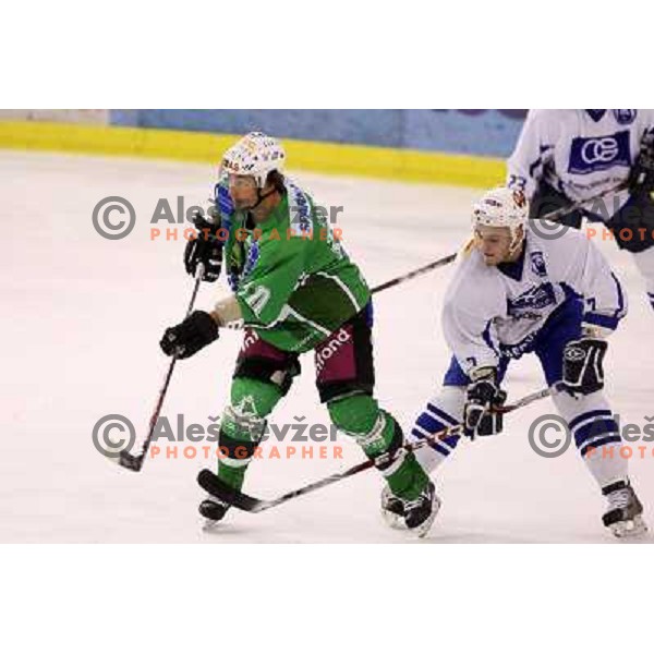 Yarema at Ice hockey match Tilia Olimpija- Medvescak in first match of semi-final of Slovenian National championship, played in Hala Tivoli, Ljubljana, 6.3.2009 