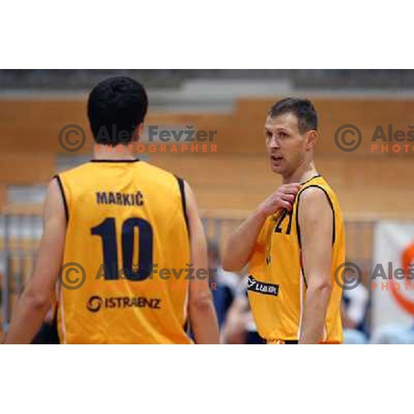  Duscak at basketball match Luka Koper-Elektra Esotech in round 21 of UPC league, played in Koper 7.3.2009. Elektra Esotech won 95:81 
