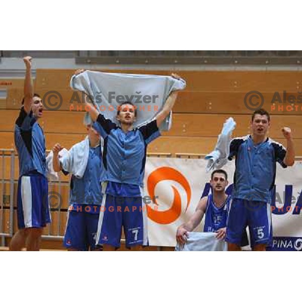 basketball match Luka Koper-Elektra Esotech in round 21 of UPC league, played in Koper 7.3.2009. Elektra Esotech won 95:81 