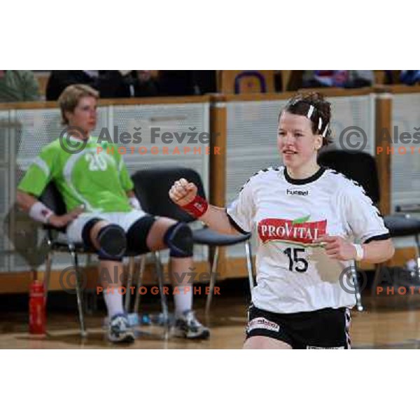  at handball match Provital Blomberg Lippe-RK Olimpija in quarter-final of Euro Challenge Cup, played in Hala Tivoli,Ljubljana 15.3.2009. Provital Blomberg Lippe won 34:24 and advanced to semi-final 