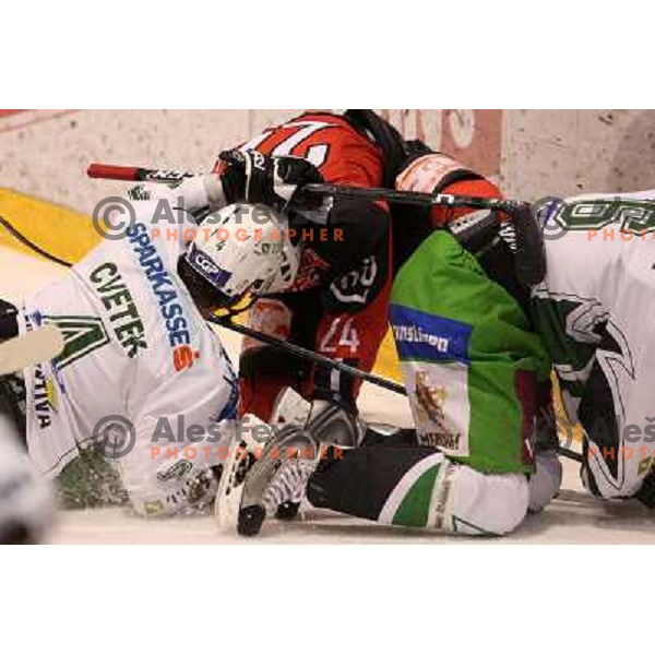 at second game of playoff Acroni Jesenice- Tilia Olimpija, played in Podmezakla Hall at Jesenice 17.3.2009 