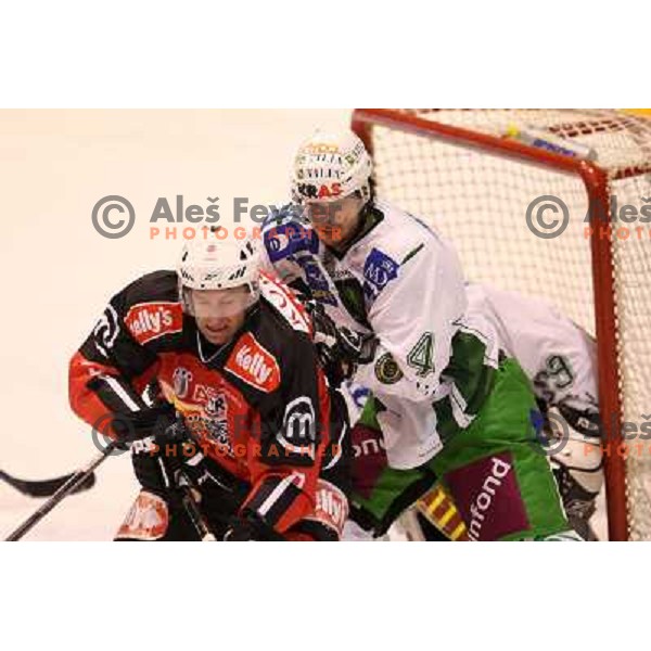 at second game of playoff Acroni Jesenice- Tilia Olimpija, played in Podmezakla Hall at Jesenice 17.3.2009 