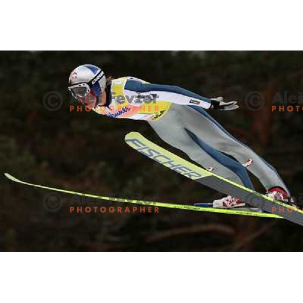 Gregor Schlierenzauer (AUT) winner of FIS World Cup Ski jumping competition in Planica, Slovenia 20.3.2009 