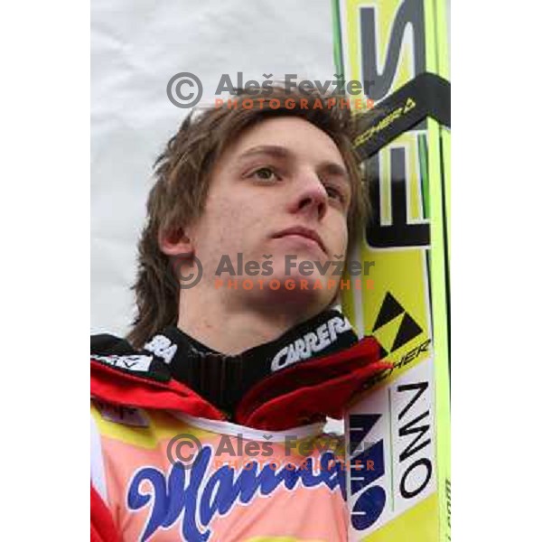 Gregor Schlierenzauer (AUT) winner of FIS World Cup Ski jumping competition in Planica, Slovenia 20.3.2009 
