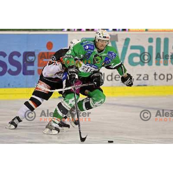 Muric during third game of Playoff between Tilia Olimpija abd Acroni Jesenice, played in Hala Tivoli, Ljubljana, Slovenia 20.3.2009 