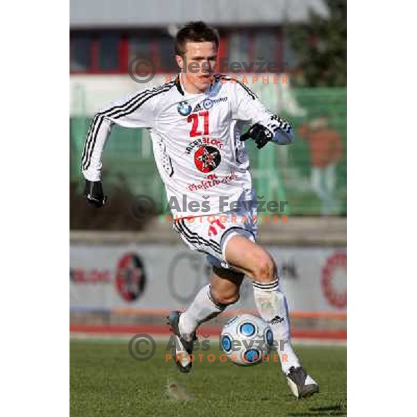 Josip Ilicic (27) at football match Interblock- Nafta in round 25 of Prva liga Telekom Slovenije, played in Ljubljana 21.3.2009 