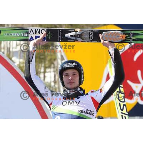 Robi Kranjec at final competition of FIS World Cup in Ski Jumping season 2008-2009 in Planica, Slovenia 22.3.2009 