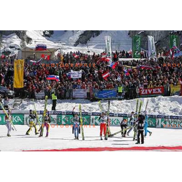 Gregor Shlierenzauer (AUT) at final competition of World Cup Ski jumping season 2008-2009 in Planica, Slovenia 22.3.2009 