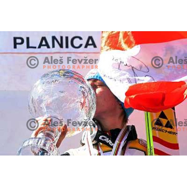Gregor Schlierenzauer (AUT) at final competition of World Cup Ski jumping season 2008-2009 in Planica, Slovenia 22.3.2009 