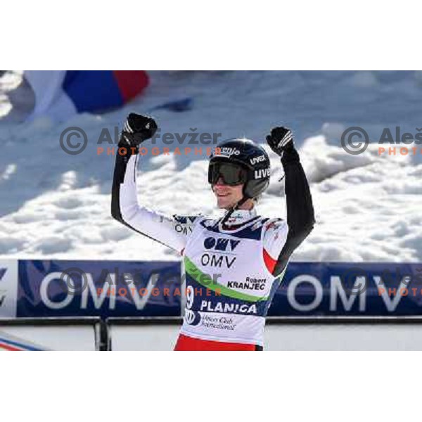 Robi Kranjec (SLO)at final competition of World Cup Ski jumping season 2008-2009 in Planica, Slovenia 22.3.2009 