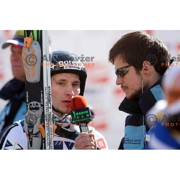Robi Kranjec (SLO)at final competition of World Cup Ski jumping season 2008-2009 in Planica, Slovenia 22.3.2009 