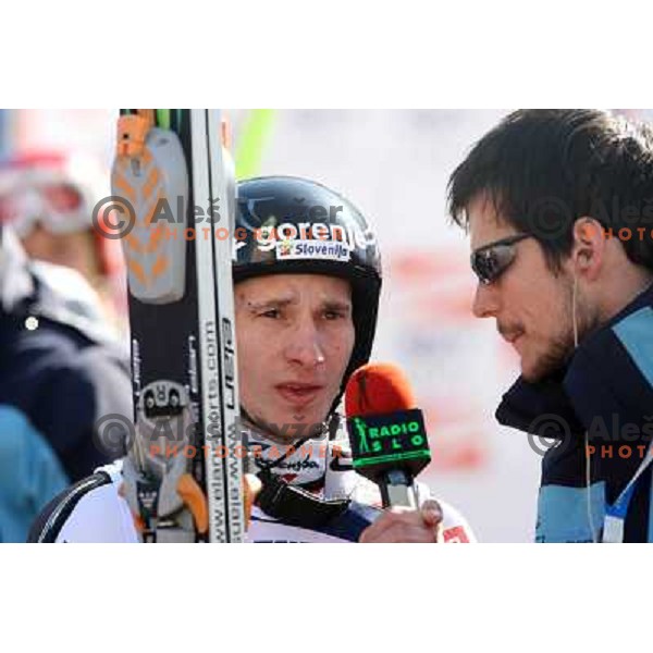 Robi Kranjec (SLO)at final competition of World Cup Ski jumping season 2008-2009 in Planica, Slovenia 22.3.2009 
