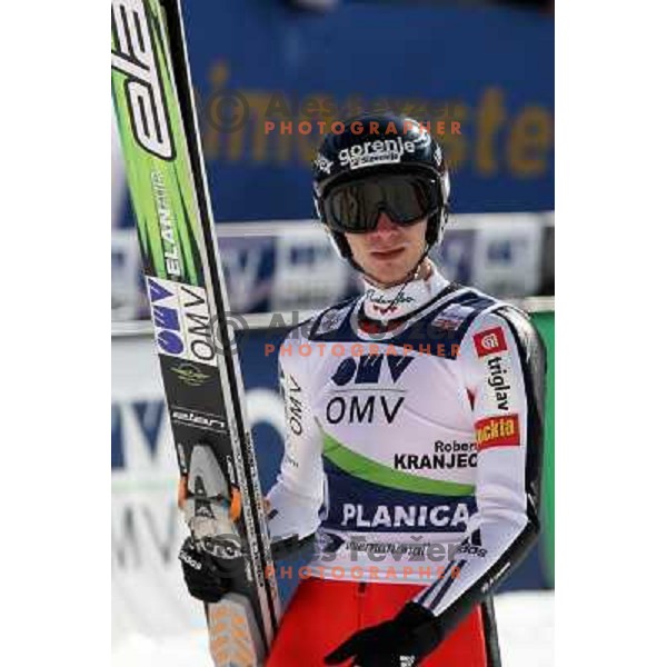 Robi Kranjec (SLO)at final competition of World Cup Ski jumping season 2008-2009 in Planica, Slovenia 22.3.2009 