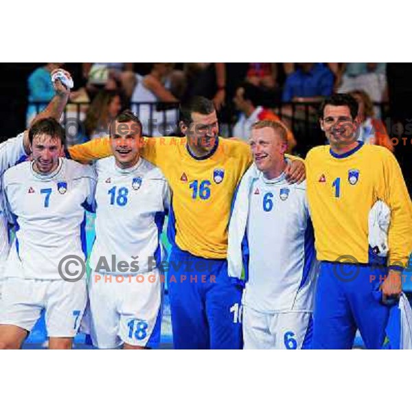 Kavticnik, Zorman, Lapajne, Kastelic, Podpecan at Athens 2004 Olympic games