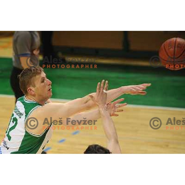 Rakocevic at basketball match Krka - Union Olimpija in UPC league, played in Leon Stukel sports hall , Novo Mesto 11.04.2009. Krka lost 62:71 