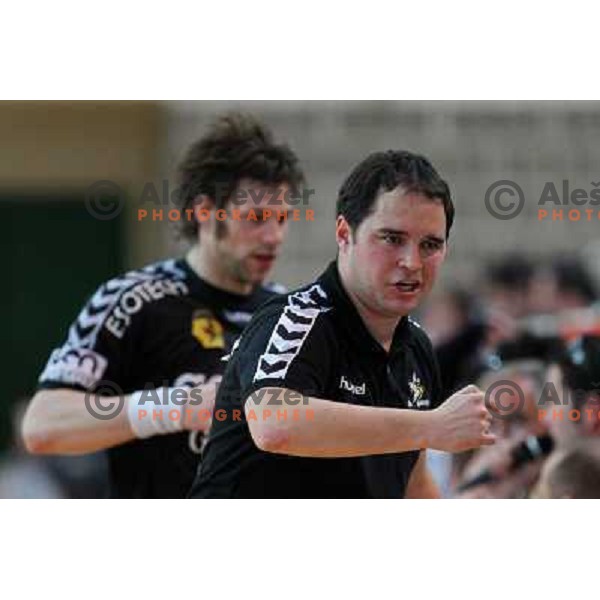  Branko Tamse at handball match Celje PL- Gorenje Velenje in semi-final of Slovenian Cup, played in Bonifika Hall in Koper 18.4.2009. 