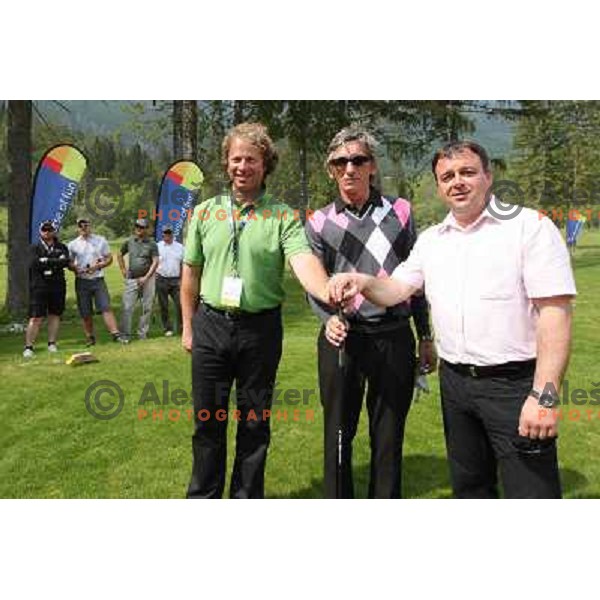Opening golf tournament of Hit Holidays Golf club Bovec, played at Kanin ski resort and golf course Bovec 8.5.2009 