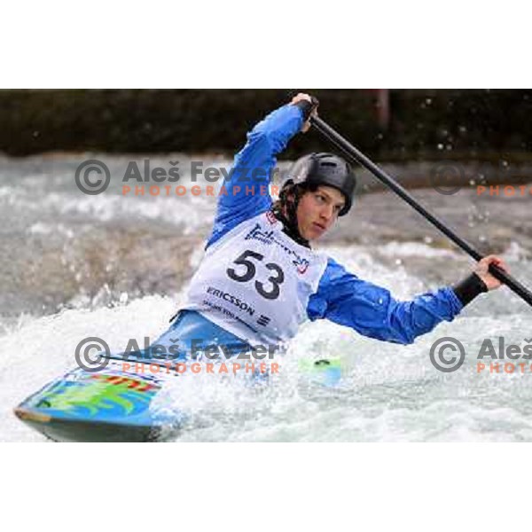 Jernej Zupan at kayak & canoe slalom race for Alpe Adria Cup in Tacen (Slovenia) 3.5.2009 