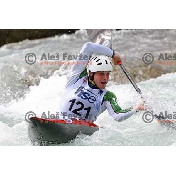 Simon Artelj at kayak & canoe slalom race for Alpe Adria Cup in Tacen (Slovenia) 3.5.2009 