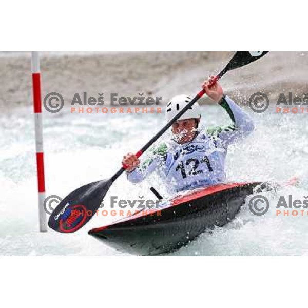 Simon Artelj at kayak & canoe slalom race for Alpe Adria Cup in Tacen (Slovenia) 3.5.2009 
