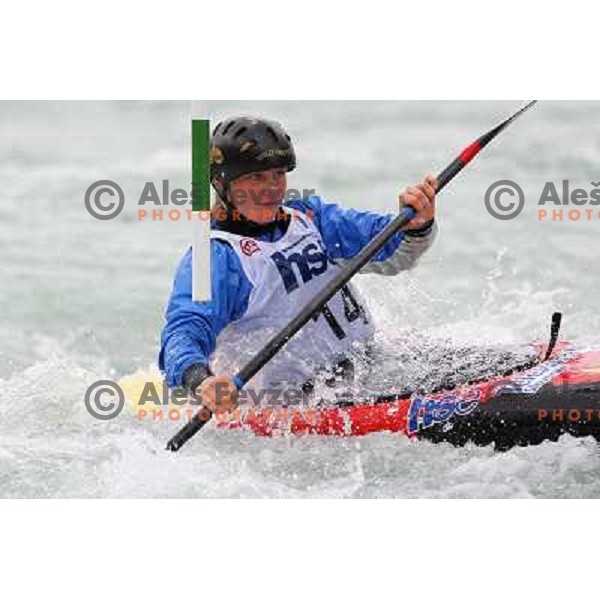 Dora Domanjko at kayak & canoe slalom race for Alpe Adria Cup in Tacen (Slovenia) 3.5.2009 