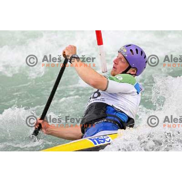 JOst Zakrajsek at kayak & canoe slalom race for Alpe Adria Cup in Tacen (Slovenia) 3.5.2009 