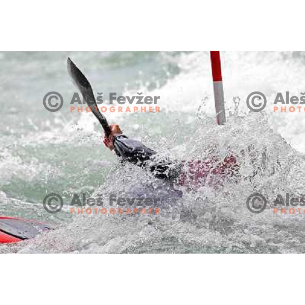 Dinko Mulic at kayak & canoe slalom race for Alpe Adria Cup in Tacen (Slovenia) 3.5.2009 