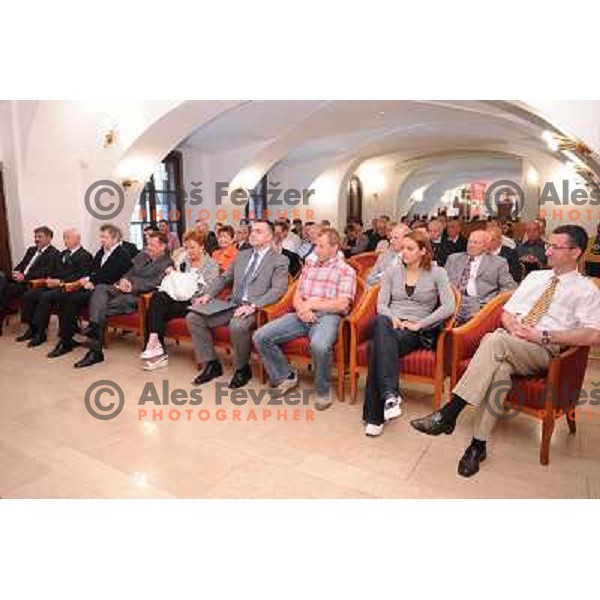  at the presentations of the awards of the Academic sports society Olimpija, City hall Ljubljana, 11.05.2009 