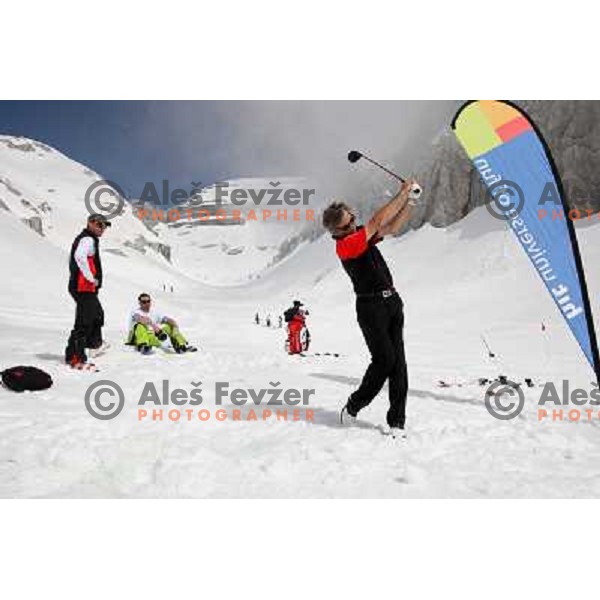 Gorazd Kogoj at Grand Opening of Hit Holidays golf club Bovec 8.5.2009. VIP golf tournament with 9 holes (1115 meters, par 28 ) at Kanin ski resort and 9 holes at golf course Bovec (3012 meters, par 36) 