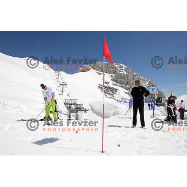 Grand Opening of Hit Holidays golf club Bovec 8.5.2009. VIP golf tournament with 9 holes (1115 meters, par 28 ) at Kanin ski resort and 9 holes at golf course Bovec (3012 meters, par 36) 