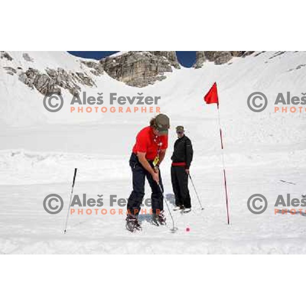 Grand Opening of Hit Holidays golf club Bovec 8.5.2009. VIP golf tournament with 9 holes (1115 meters, par 28 ) at Kanin ski resort and 9 holes at golf course Bovec (3012 meters, par 36) 