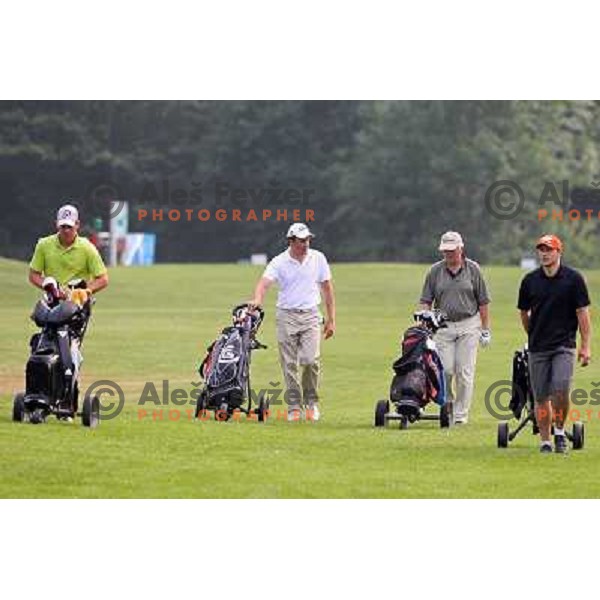 Matjaz Gojcic, Jure Kosir at Alps Tour Dobro Jutro Slovenian Open Pro-AM, golf course Ptuj, Slovenia, 14.5.2009 