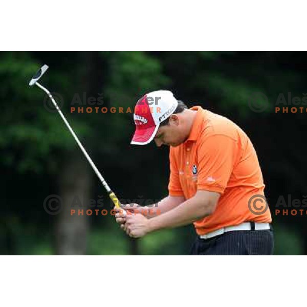 Sebastjan Ajster during Alps Tour Dobro Jutro Slovenian Open first round at golf course Ptuj, Slovenia, 15.5.2009 
