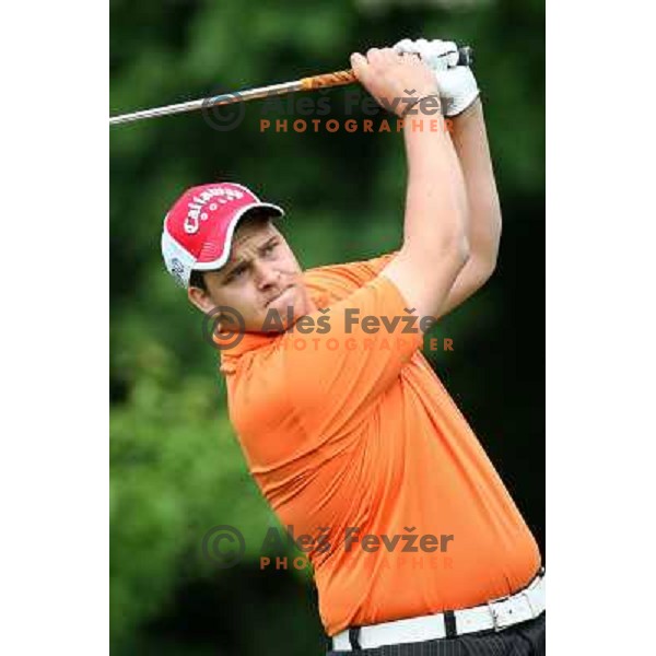 Sebastjan Ajster during Alps Tour Dobro Jutro Slovenian Open first round at golf course Ptuj, Slovenia, 15.5.2009 