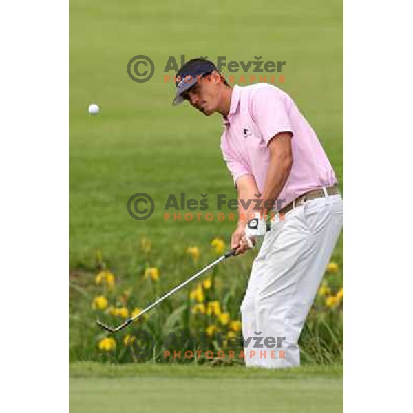 Alan Bihan during Alps Tour Dobro Jutro Slovenian Open first round at golf course Ptuj, Slovenia, 15.5.2009 