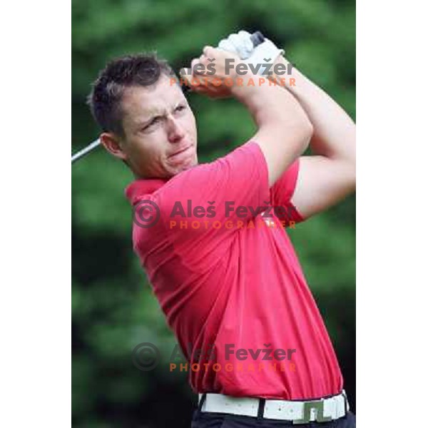 Gregor Perne during Alps Tour Dobro Jutro Slovenian Open first round at golf course Ptuj, Slovenia, 15.5.2009 