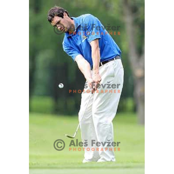 Miha Studen during Alps Tour Dobro Jutro Slovenian Open first round at golf course Ptuj, Slovenia, 15.5.2009 