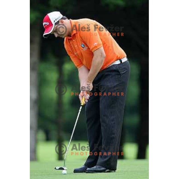 Sebastjan Ajster during Alps Tour Dobro Jutro Slovenian Open first round at golf course Ptuj, Slovenia, 15.5.2009 