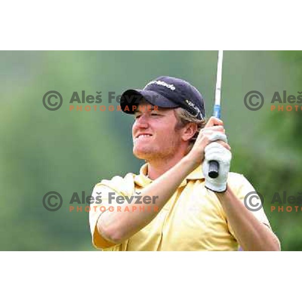 Gregor Slabe during first round of Alps Tour Dobro jutro Slovenian Open at golf course Ptuj 15.5.2009 
