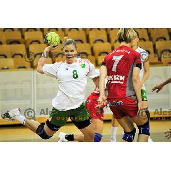 at handball match RK Olimpija - Rk Krim Mercator in final of Slovenian championship played in Hala Tivoli, Ljubljana, 16.5.2009 