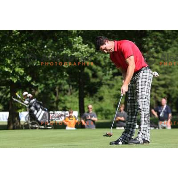 Matjaz Gojcic during final round of Dobro Jutro Slovenian Open -Alps tour event at Ptuj, Slovenia 17.5.2009 