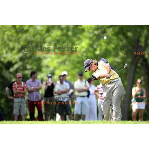 Gregor Slabe during final round of Dobro Jutro Slovenian Open -Alps tour event at Ptuj, Slovenia 17.5.2009 