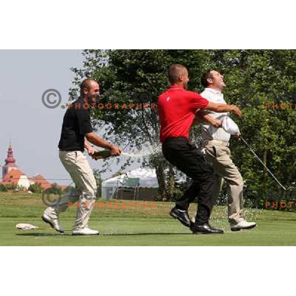 Marco Crespi (ITA) shot 63 (-8) in the final round of Dobro Jutro Slovenian Open -Alps tour event at Ptuj, Slovenia 17.5.2009 and won with 195 strokes (-18) 