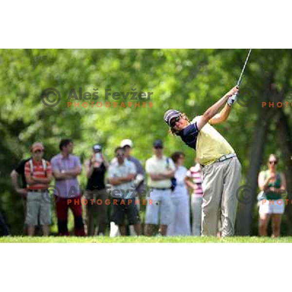 Gregor Slabe during final round of Dobro Jutro Slovenian Open -Alps tour event at Ptuj, Slovenia 17.5.2009 