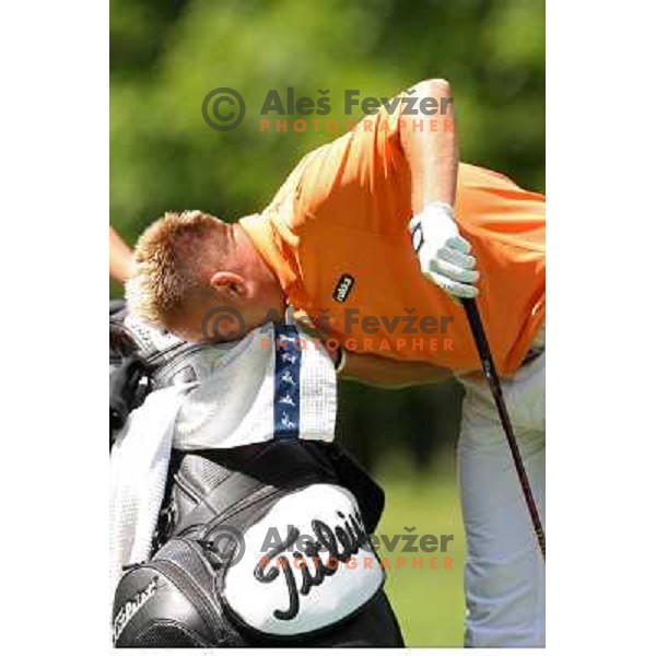 Daniel Kraljic during final day of Dobro Jutro Slovenian Open -Alps tour tournament at Golf course Ptuj, Slovenia 17.5.2009 