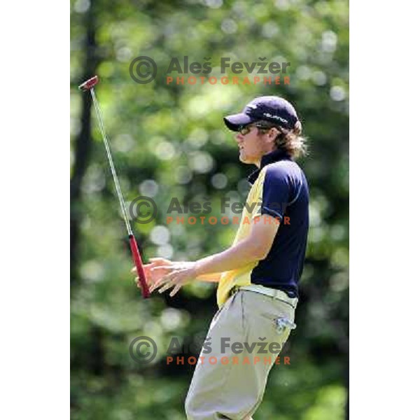 Gregor Slabe during final round of Dobro Jutro Slovenian Open -Alps tour event at Ptuj, Slovenia 17.5.2009 