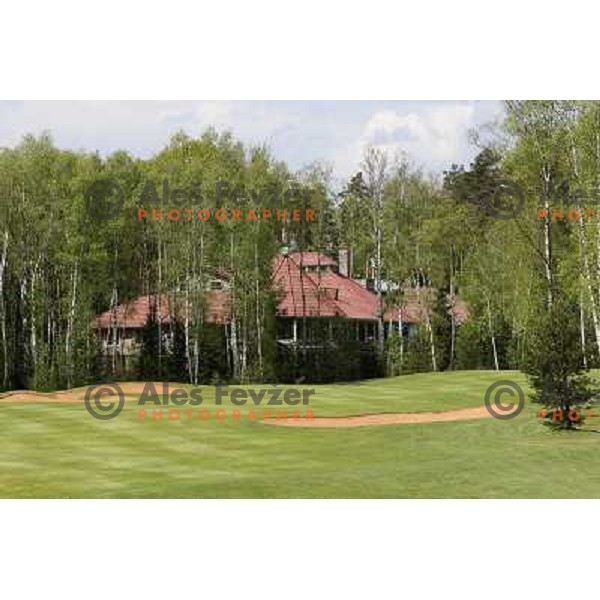 Fairway of Hole nr. 9 (385 meters,par 4) at Le Meridien Moscow country club ( 6542 meters, par 72) on Wednesday 20.5.2009 