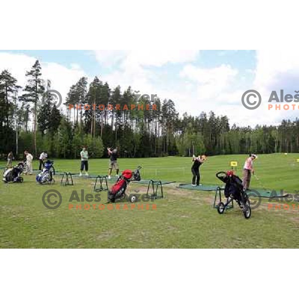 driving range at Le Meridien Moscow country club ( 6542 meters, par 72) on Wednesday 20.5.2009 