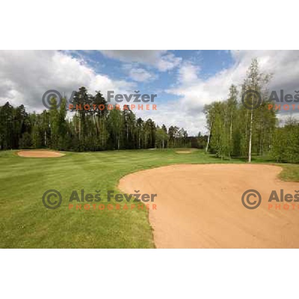 Hole nr.6 (378 meters, par 4) at Le Meridien Moscow country club ( 6542 meters, par 72) on Wednesday 20.5.2009 