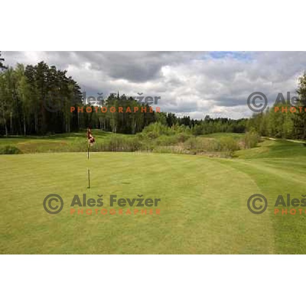 Hole nr.4 (162 meters, par 3) at Le Meridien Moscow country club ( 6542 meters, par 72) on Wednesday 20.5.2009 